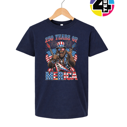 Bigfoot Freedom Rock Youth Tee