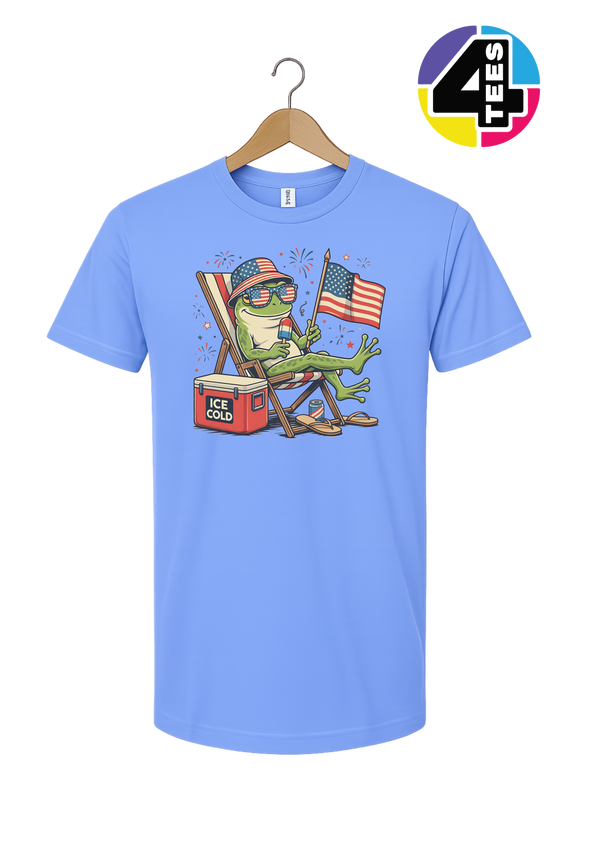 Chill Frog Freedom Vibes Tee