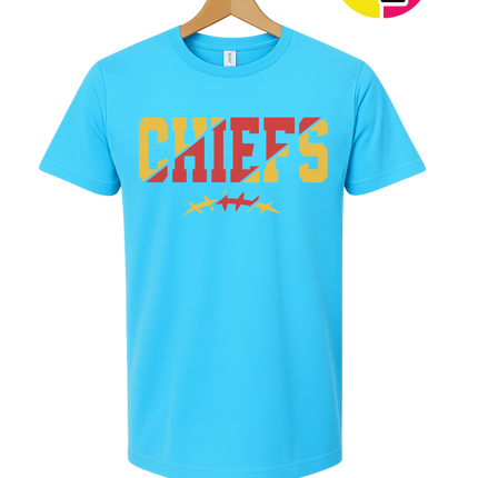Red & Gold Chiefs Barbed Blitz Tee