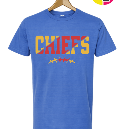 Red & Gold Chiefs Barbed Blitz Tee