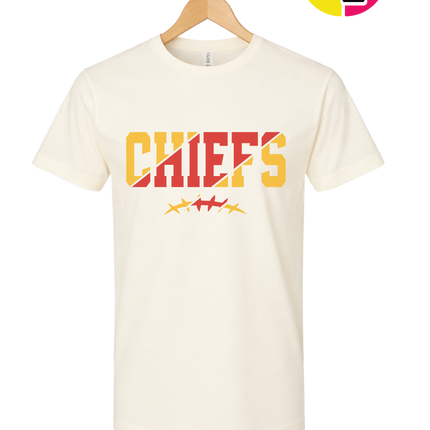 Red & Gold Chiefs Barbed Blitz Tee