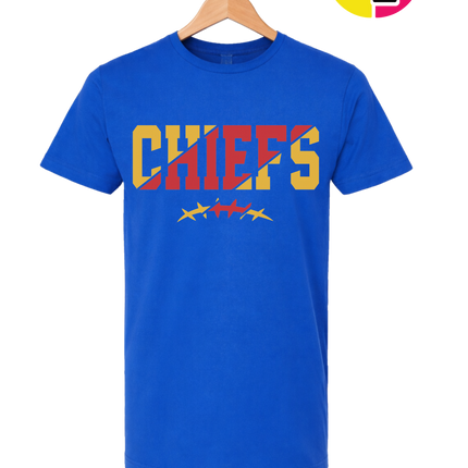 Red & Gold Chiefs Barbed Blitz Tee