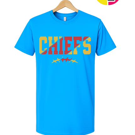 Red & Gold Chiefs Barbed Blitz Tee