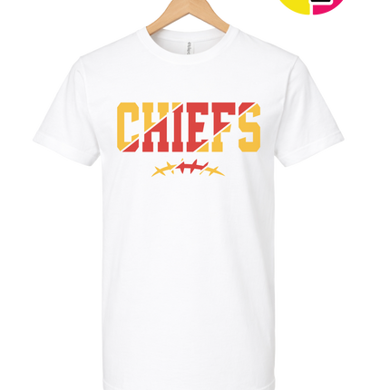 Red & Gold Chiefs Barbed Blitz Tee