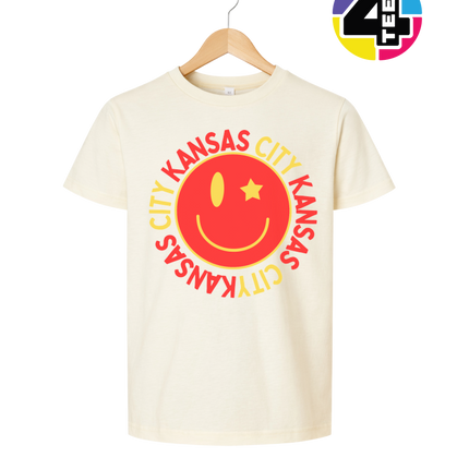 Kansas City Smile Circle Youth Tee