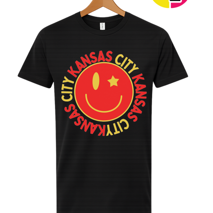 Kansas City Smile Circle Tee