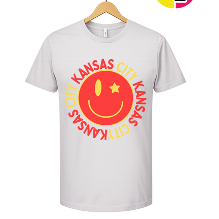 Kansas City Smile Circle Tee