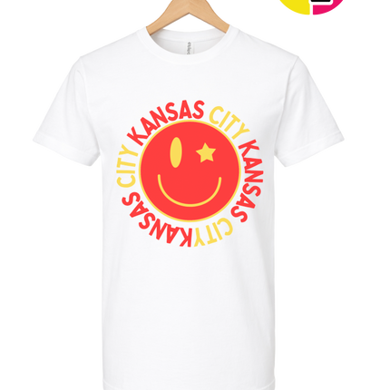 Kansas City Smile Circle Tee