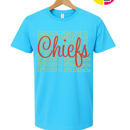 Chiefs Kingdom Retro Repeat Tee