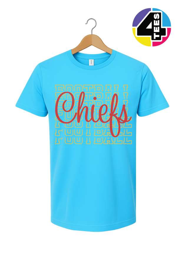 Chiefs Kingdom Retro Repeat Tee
