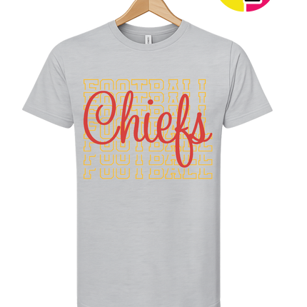 Chiefs Kingdom Retro Repeat Tee