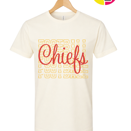 Chiefs Kingdom Retro Repeat Tee