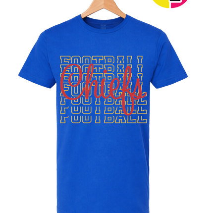 Chiefs Kingdom Retro Repeat Tee
