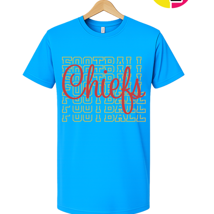 Chiefs Kingdom Retro Repeat Tee