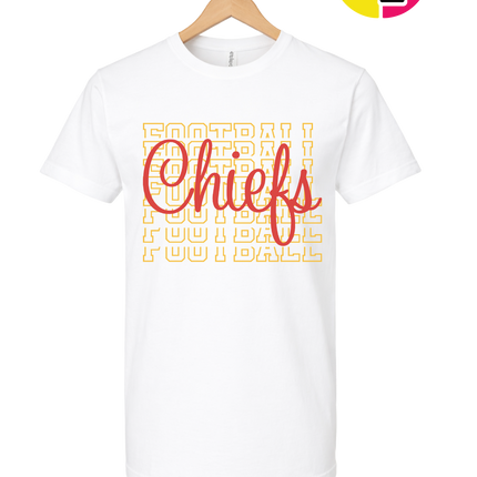 Chiefs Kingdom Retro Repeat Tee
