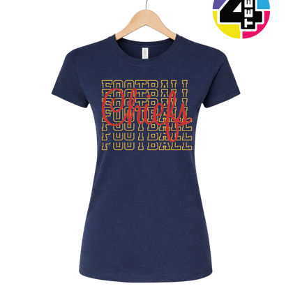 Chiefs Kingdom Retro Repeat Women's Tee