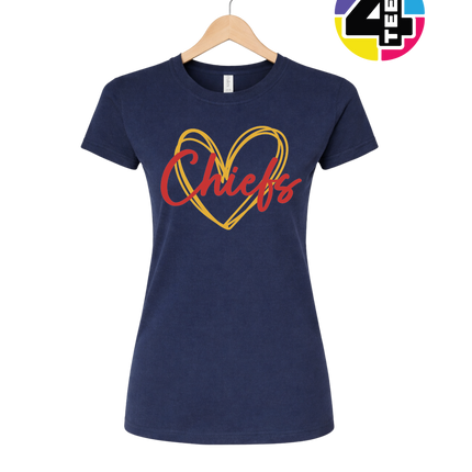 Chiefs Red & Gold Rally Women's Tee