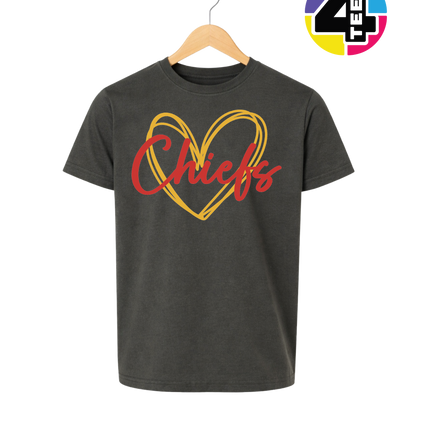 Chiefs Red & Gold Rally Youth Tee