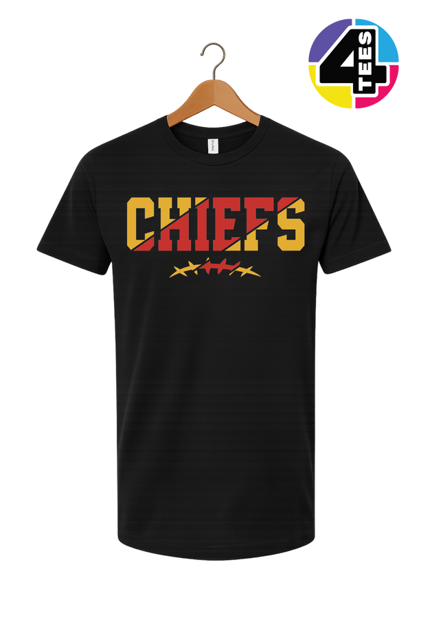 Chiefs Football Bold & Golden Tee