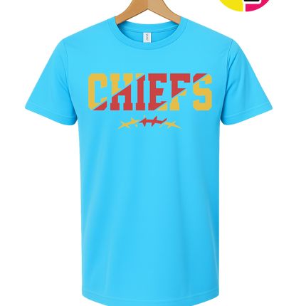 Chiefs Football Bold & Golden Tee