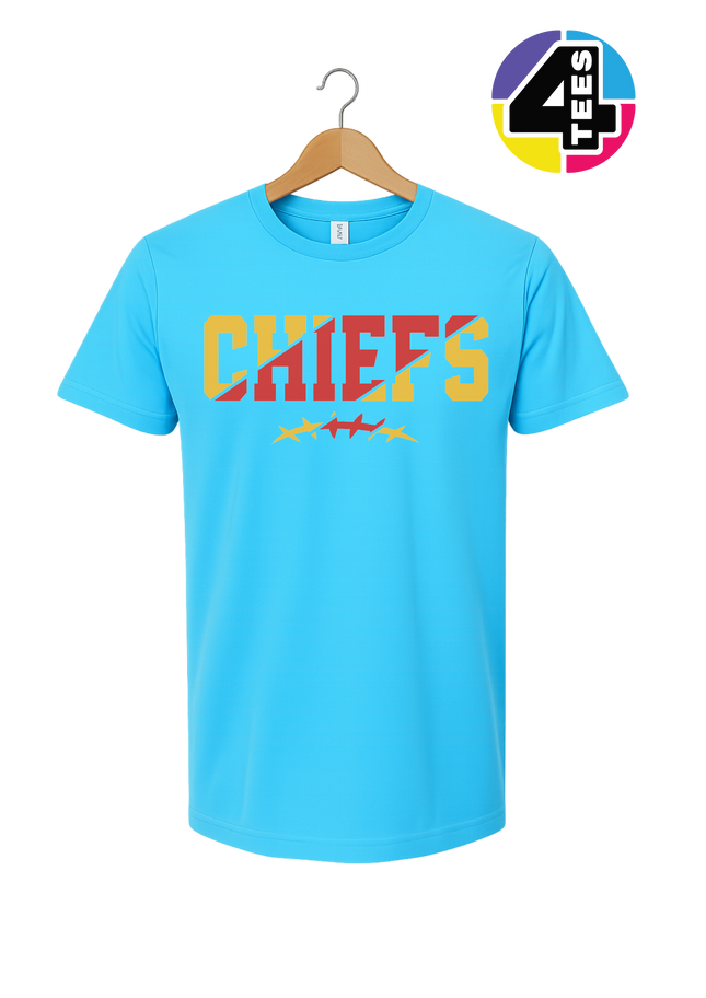 Chiefs Football Bold & Golden Tee