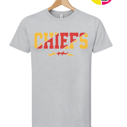 Chiefs Football Bold & Golden Tee