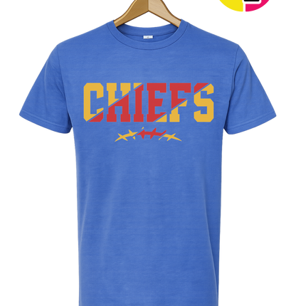 Chiefs Football Bold & Golden Tee