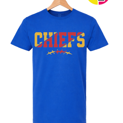 Chiefs Football Bold & Golden Tee