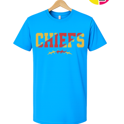 Chiefs Football Bold & Golden Tee
