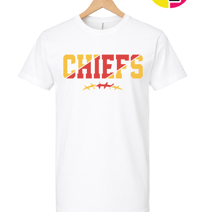 Chiefs Football Bold & Golden Tee
