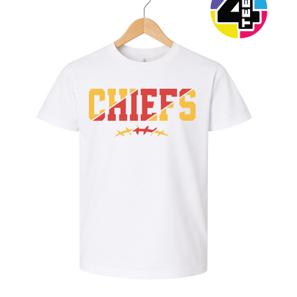 Chiefs Football Bold & Golden Youth Tee