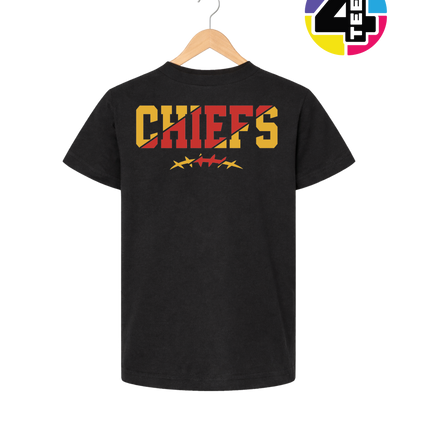Chiefs Football Bold & Golden Youth Tee