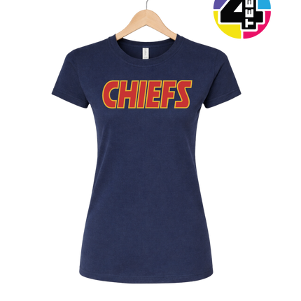 Chiefs Retro Rally Script Women's Tee