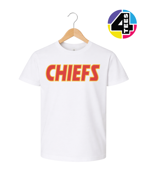 Chiefs Retro Rally Script Youth Tee