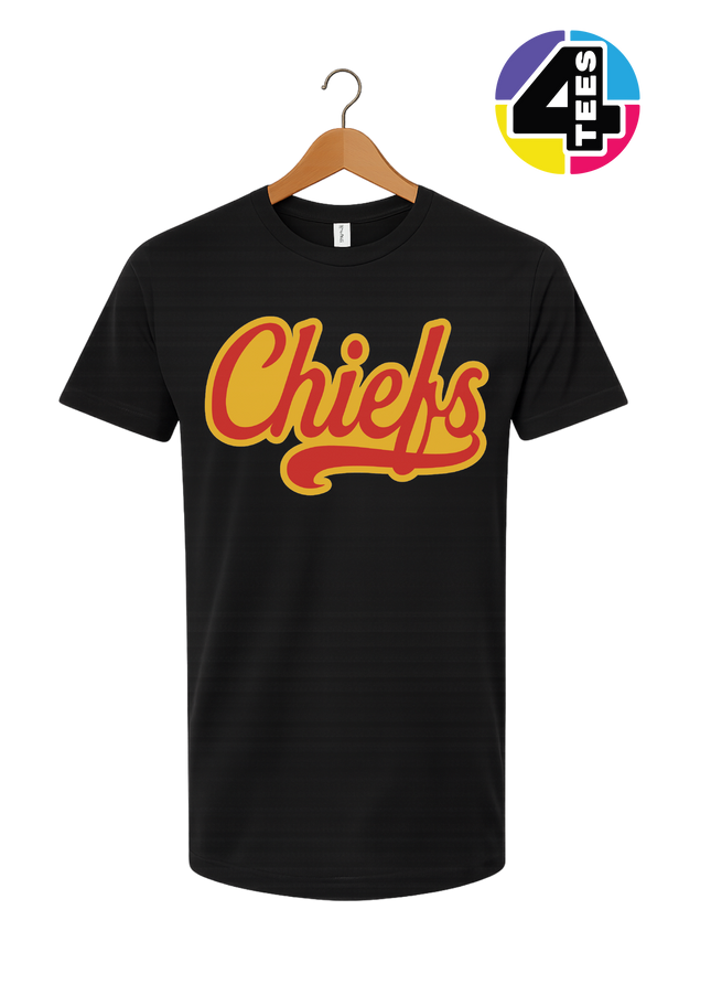 Chiefs Golden Glory Script Tee