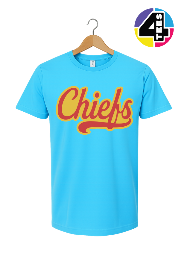 Chiefs Golden Glory Script Tee