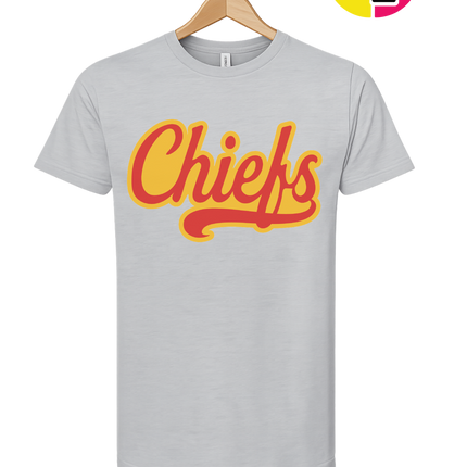 Chiefs Golden Glory Script Tee