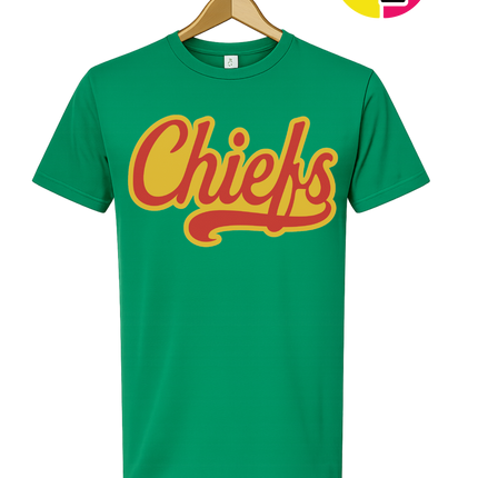 Chiefs Golden Glory Script Tee