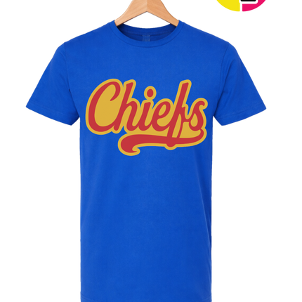 Chiefs Golden Glory Script Tee