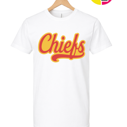 Chiefs Golden Glory Script Tee
