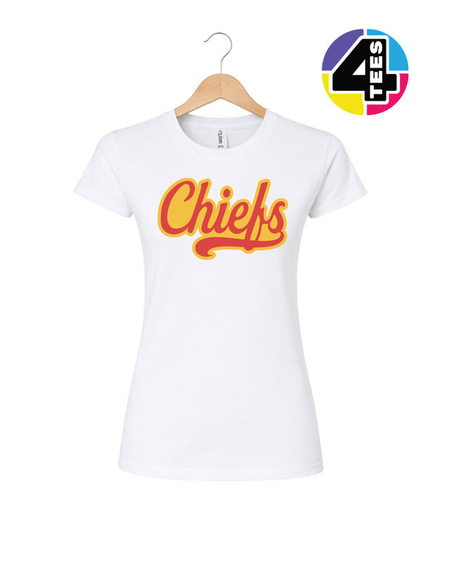Chiefs Golden Glory Script Women's Tee