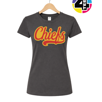 Chiefs Golden Glory Script Women's Tee