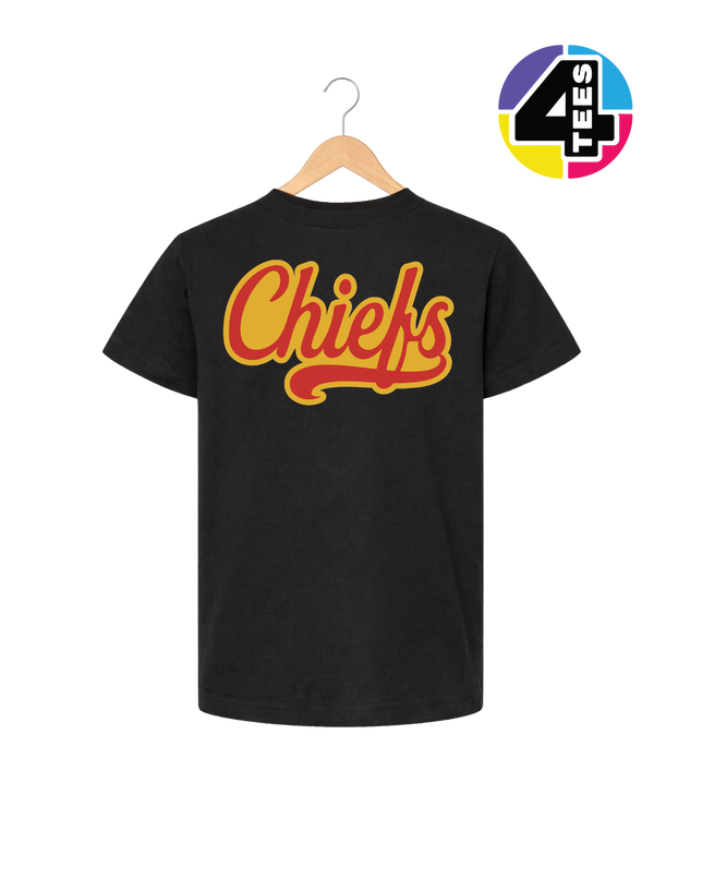 Chiefs Golden Glory Script Youth Tee