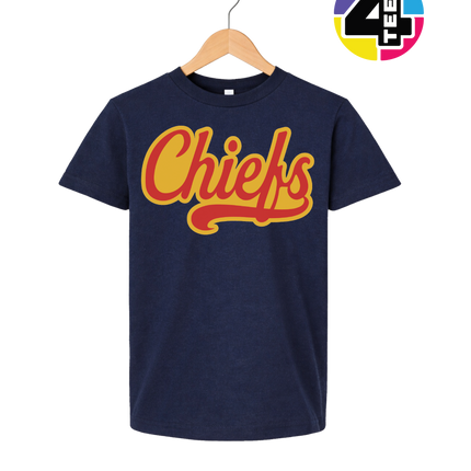 Chiefs Golden Glory Script Youth Tee