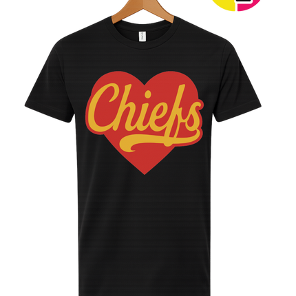Chiefs Heartbeat Script Tee