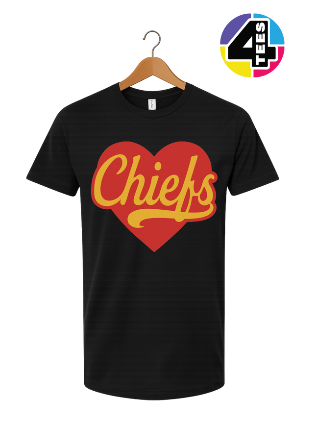 Chiefs Heartbeat Script Tee