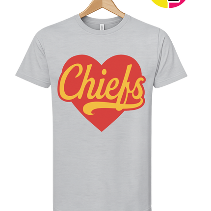Chiefs Heartbeat Script Tee