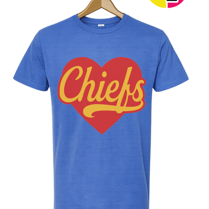 Chiefs Heartbeat Script Tee