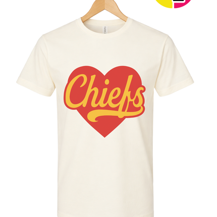 Chiefs Heartbeat Script Tee