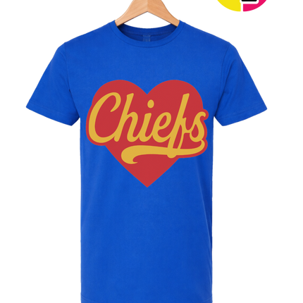 Chiefs Heartbeat Script Tee